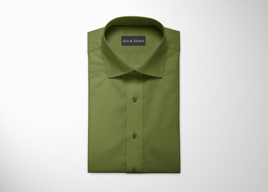 Pesto Green - Stretch Shirt